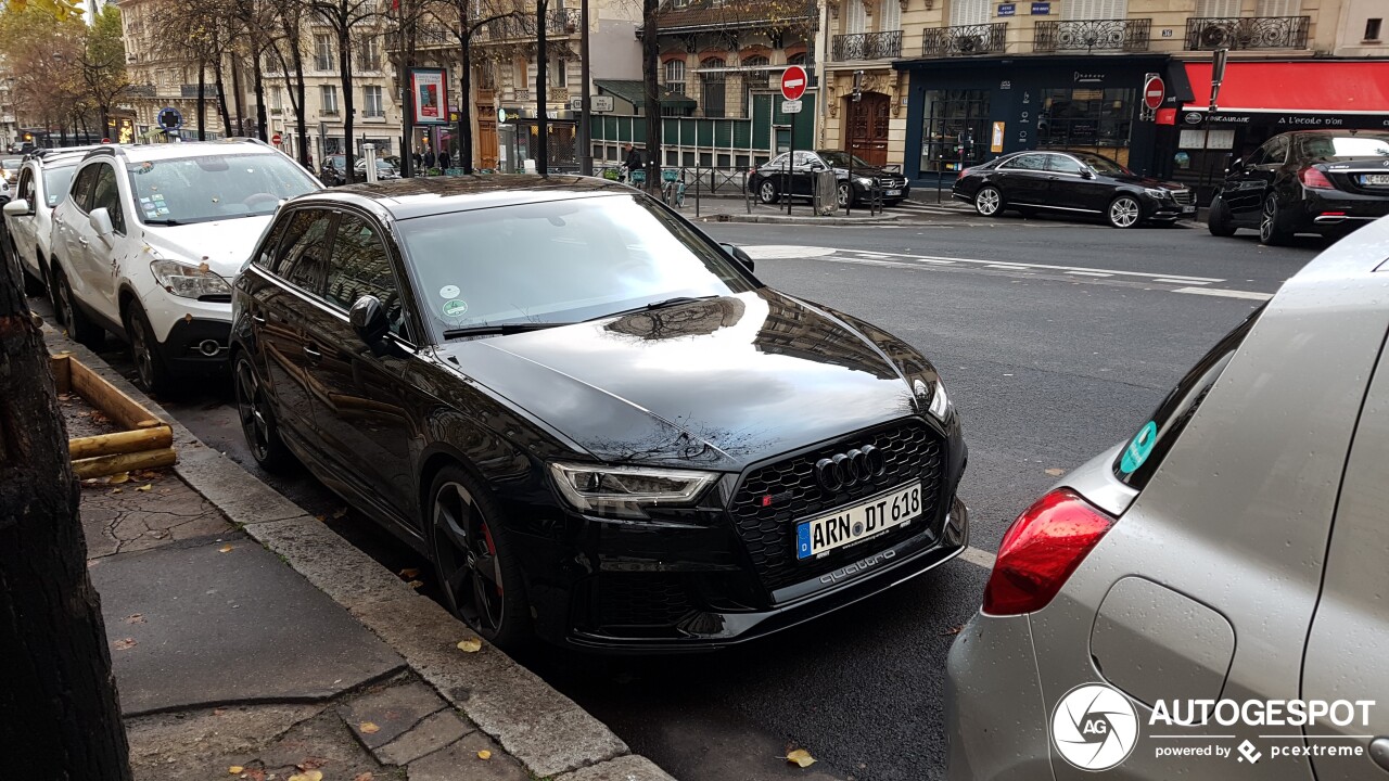 Audi RS3 Sportback 8V 2018