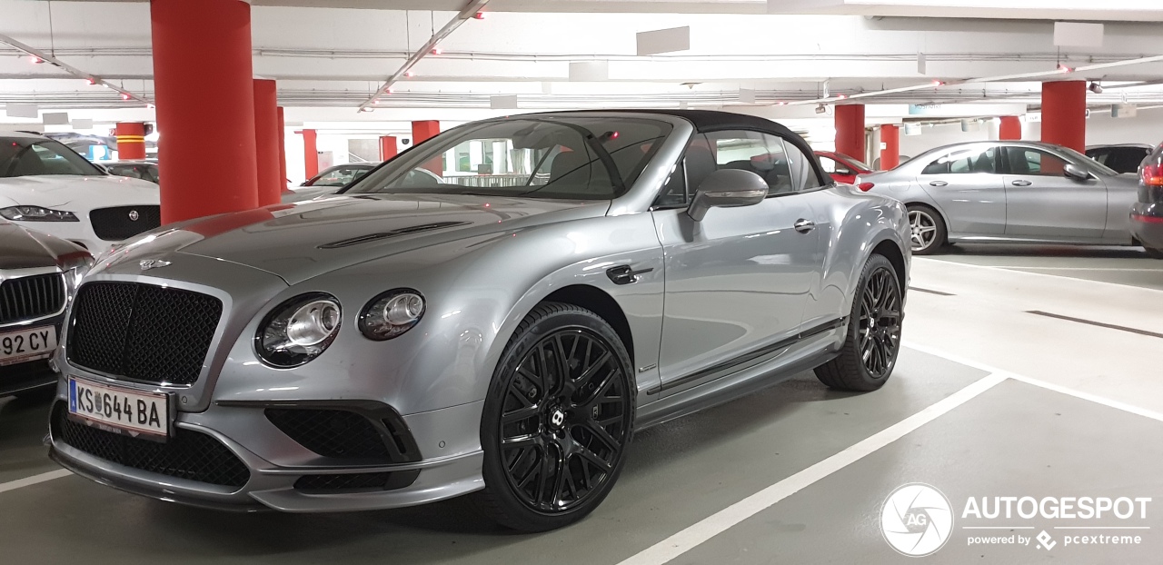 Bentley Continental Supersports Convertible 2018