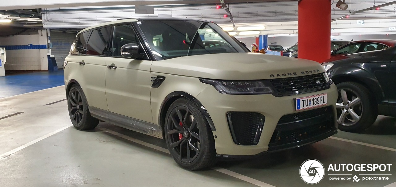 Land Rover Range Rover Sport SVR 2018