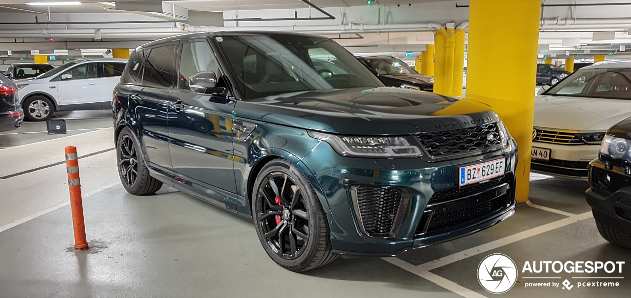 Land Rover Range Rover Sport SVR 2018