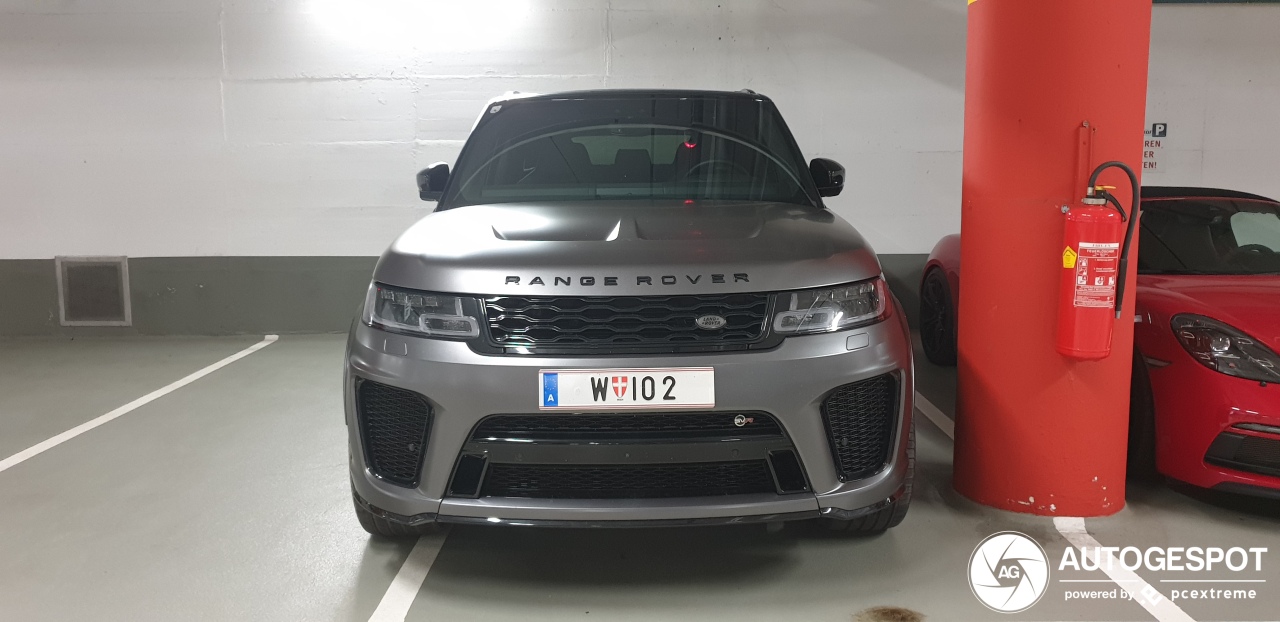 Land Rover Range Rover Sport SVR 2018