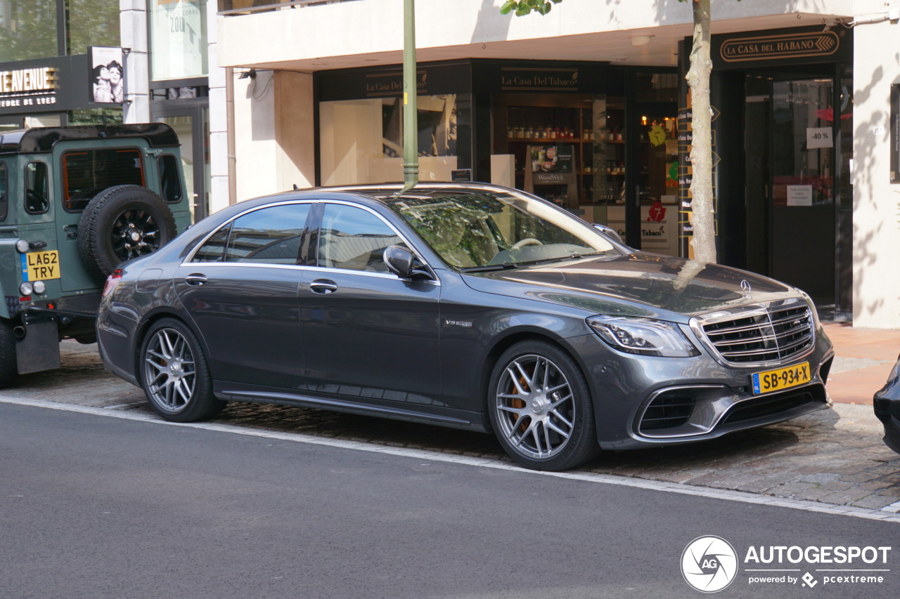 Mercedes-AMG S 63 V222 2017