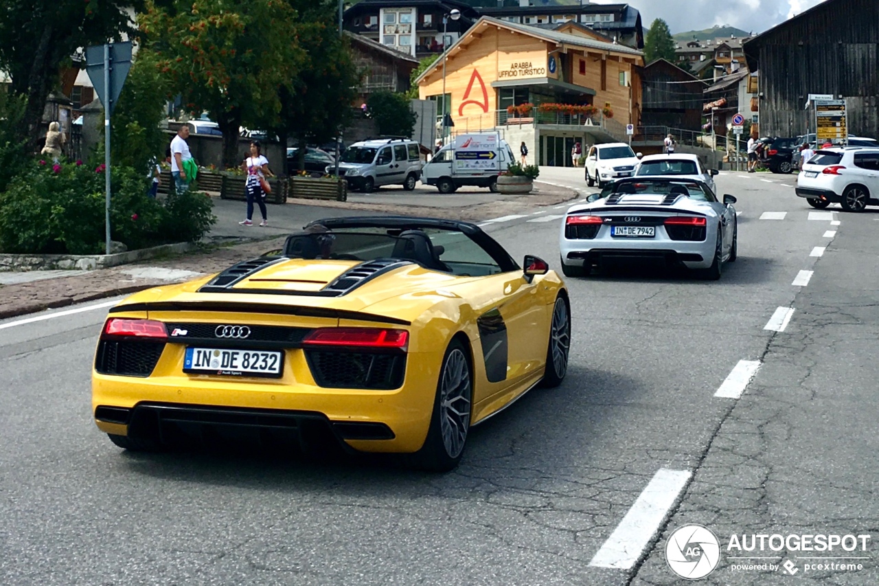 Audi R8 V10 Plus Spyder 2017