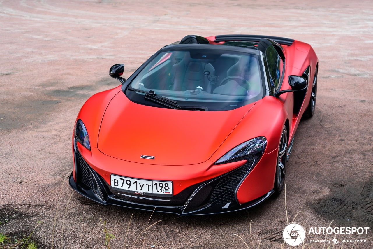 McLaren 650S Spider