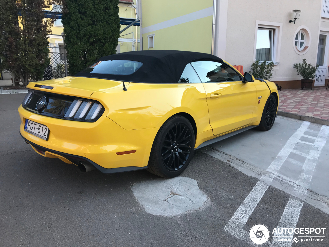 Ford Mustang GT Convertible 2015