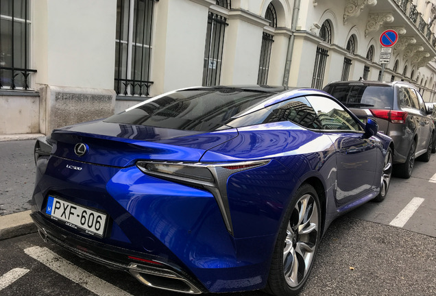 Lexus LC 500 Structural Blue Edition