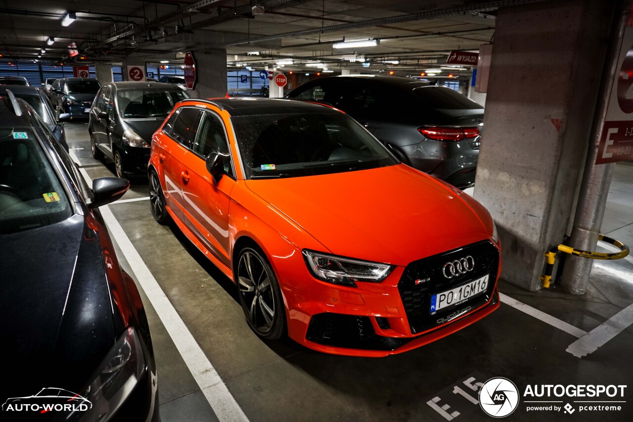 Audi RS3 Sportback 8V 2018