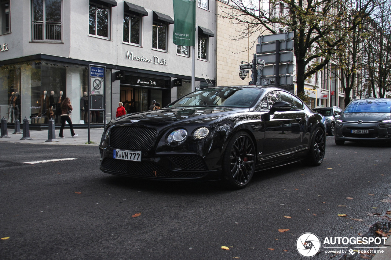 Bentley Continental GT Speed 2016