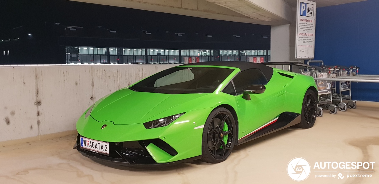 Lamborghini Huracán LP640-4 Performante Spyder