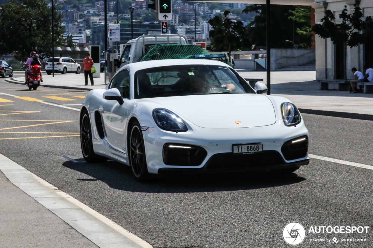 Porsche 981 Cayman GTS