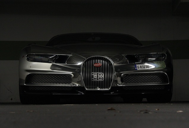 Bugatti Chiron La Mer Argentée