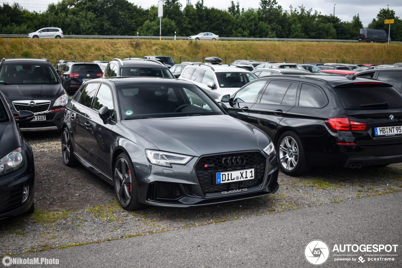 Audi RS3 Sportback 8V 2018