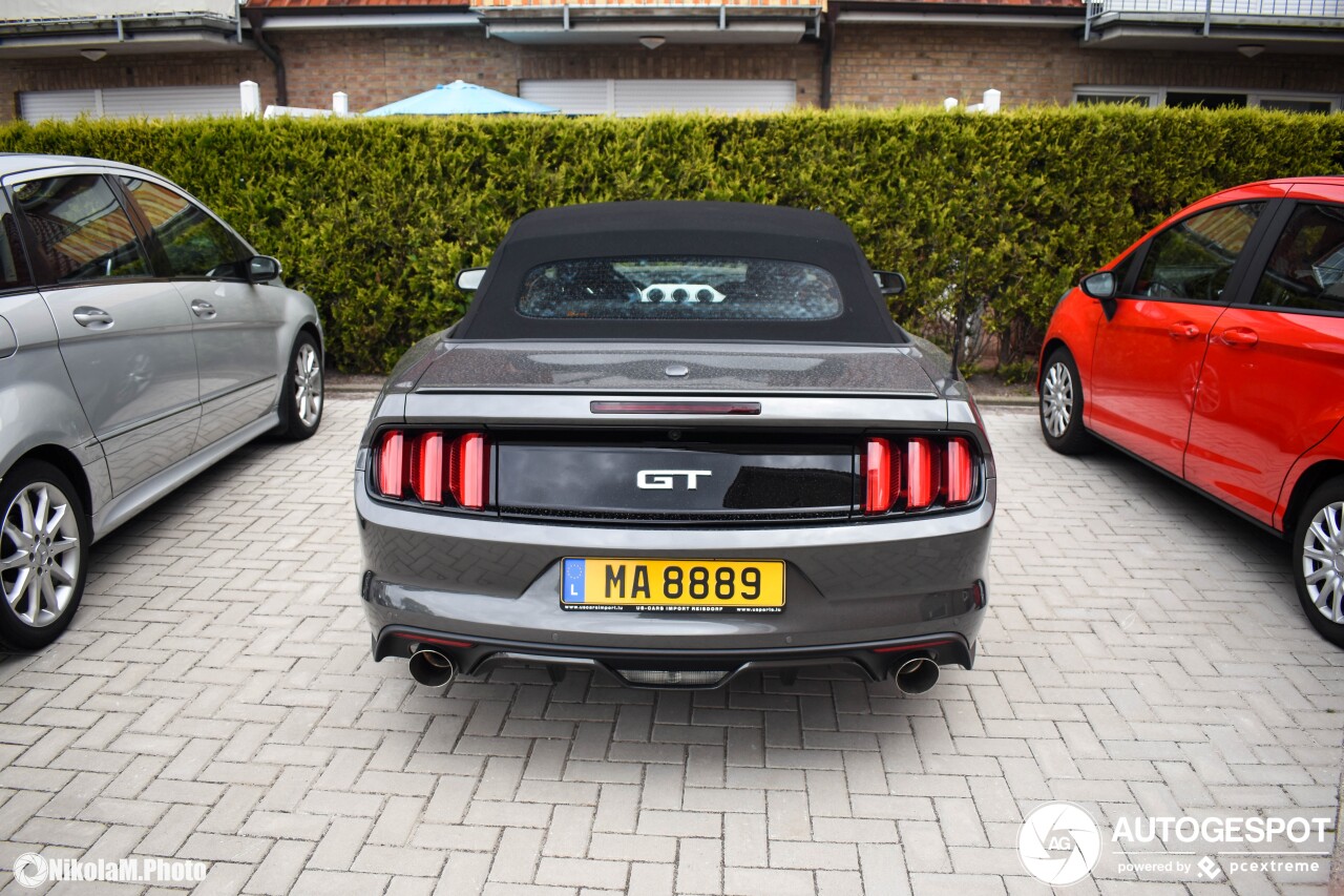 Ford Mustang GT Convertible 2015