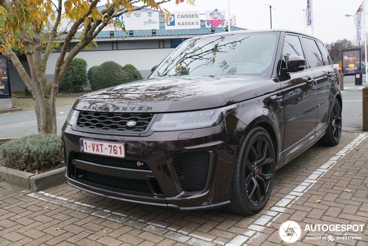 Land Rover Range Rover Sport SVR 2018