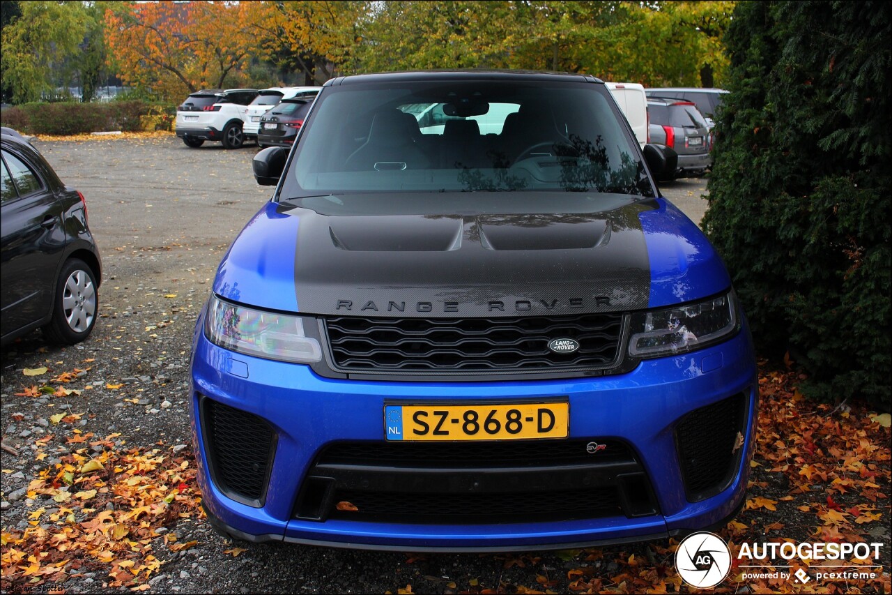 Land Rover Range Rover Sport SVR 2018