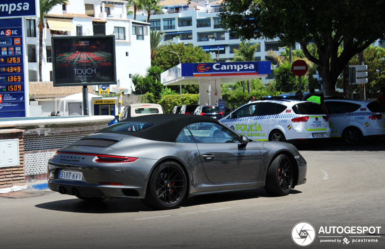 Porsche 991 Carrera 4 GTS Cabriolet MkII