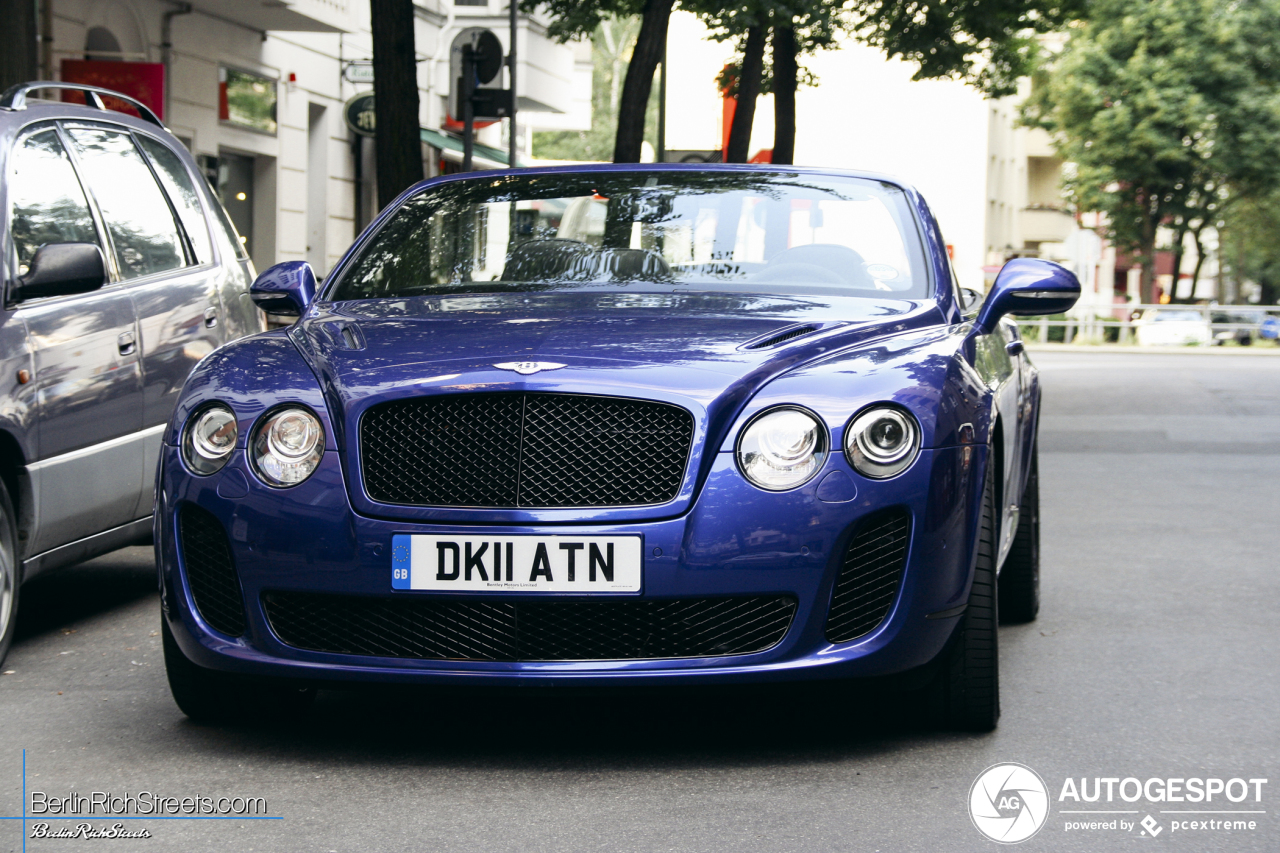 Bentley Continental Supersports Convertible