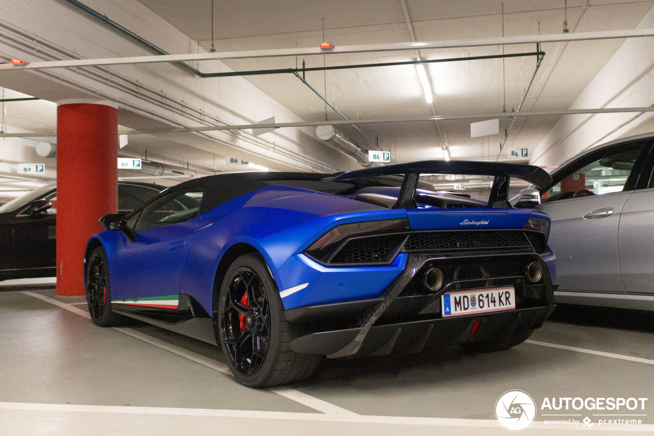 Lamborghini Huracán LP640-4 Performante Spyder