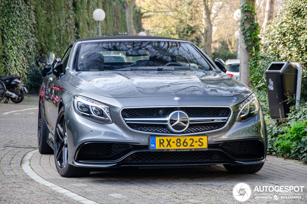 Mercedes-AMG S 63 Convertible A217