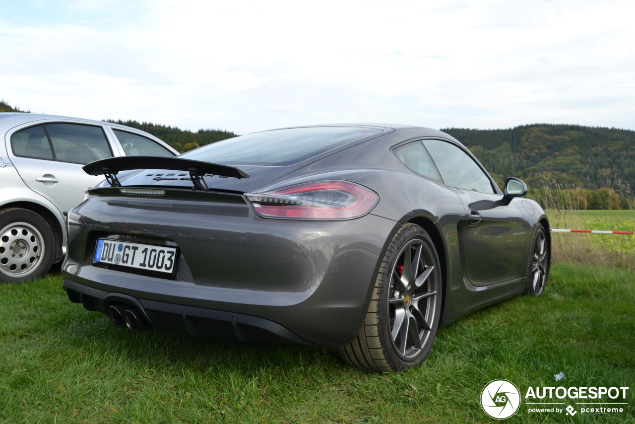 Porsche 981 Cayman GTS