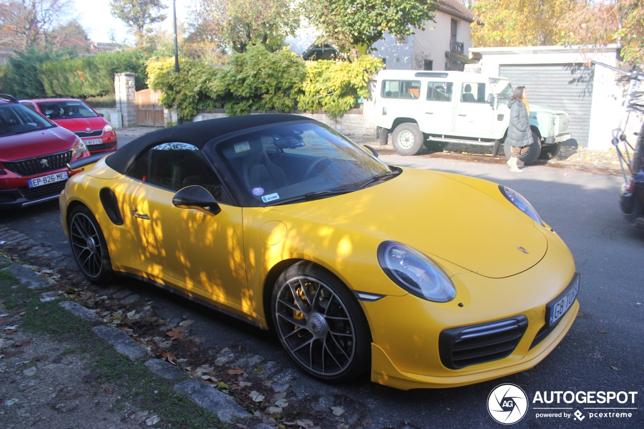 Porsche 991 Turbo S Cabriolet MkII