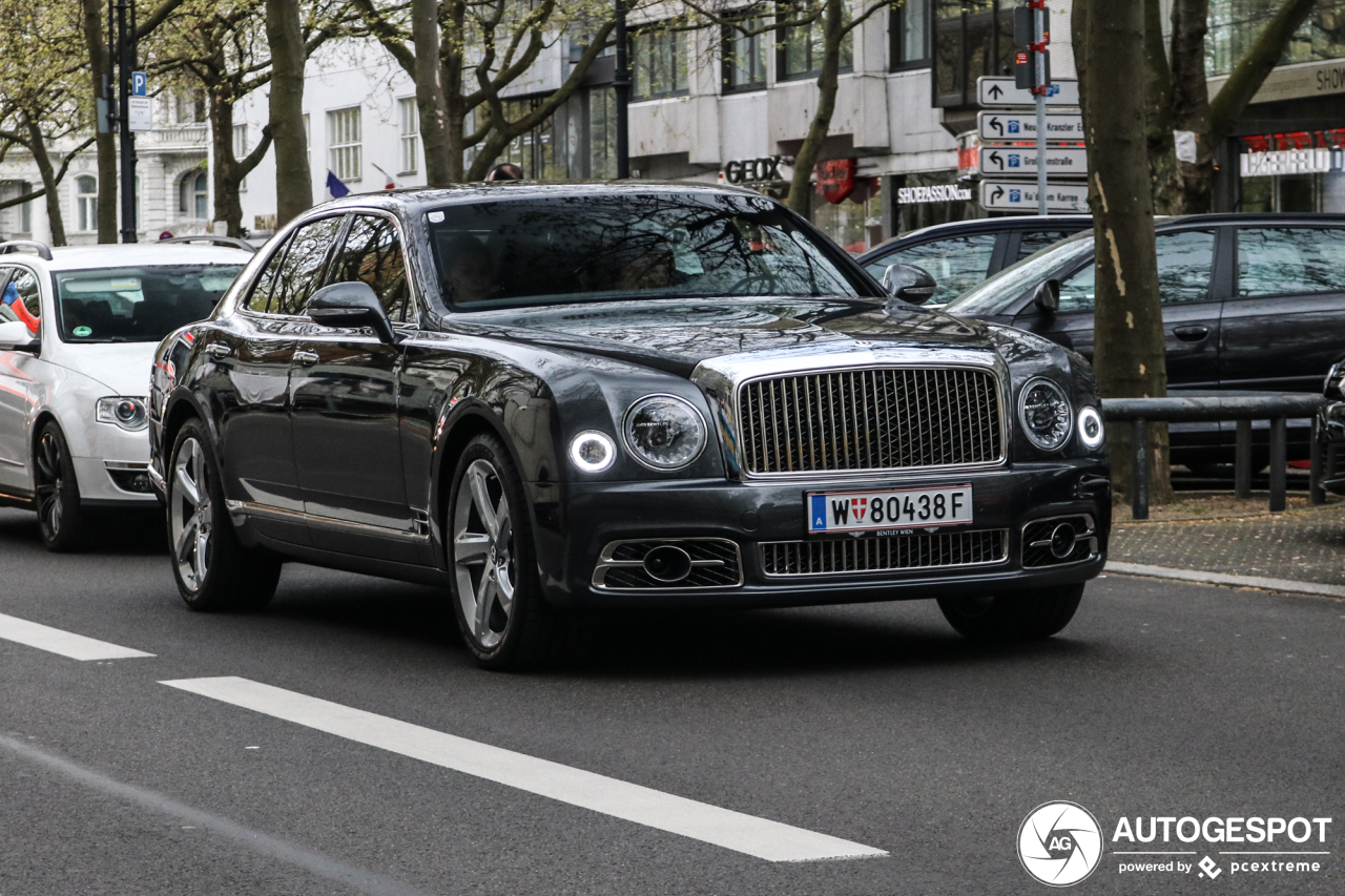 Bentley Mulsanne Speed 2016