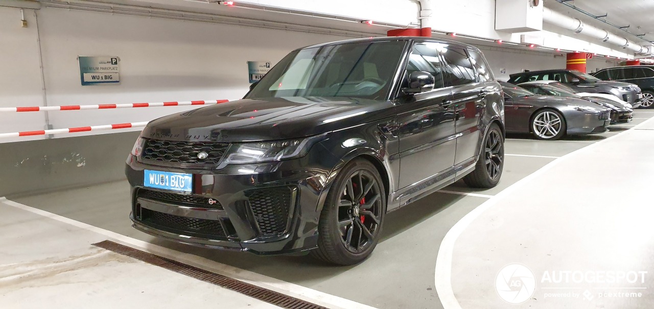 Land Rover Range Rover Sport SVR 2018