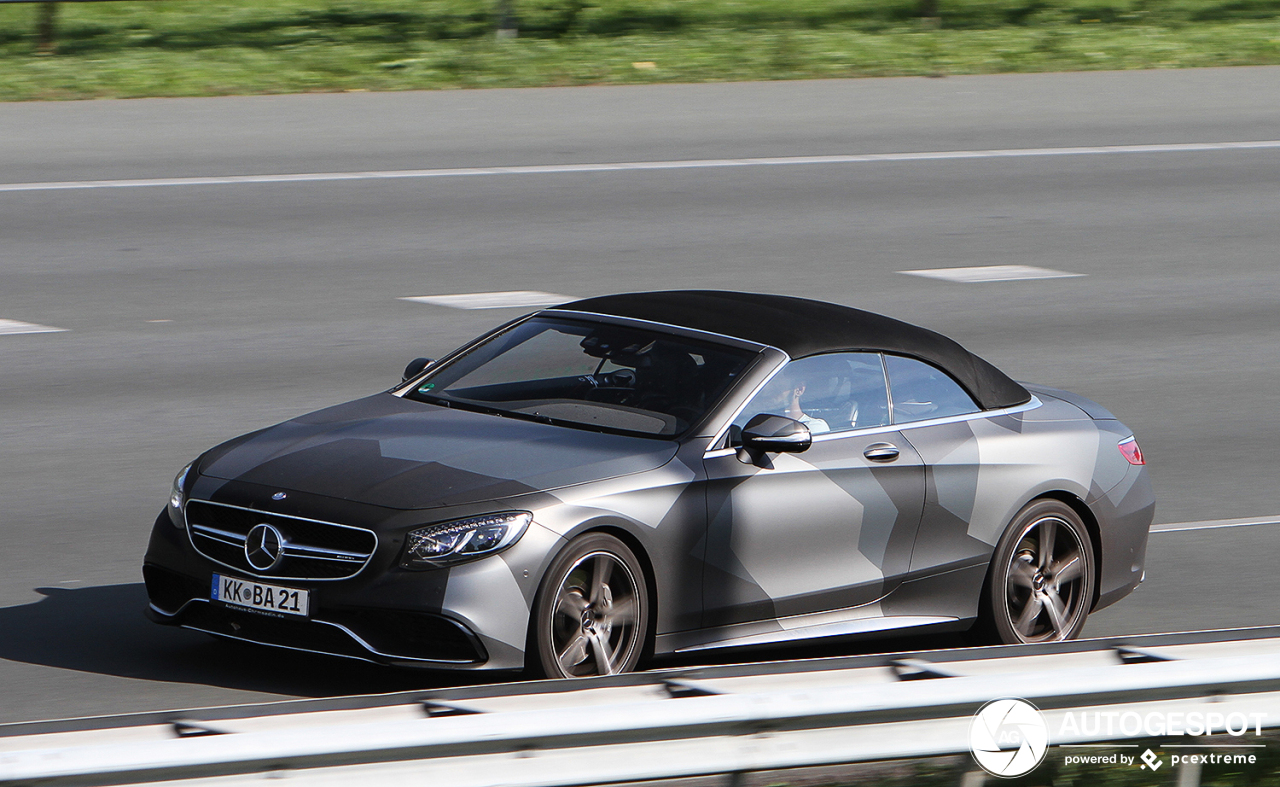 Mercedes-AMG S 63 Convertible A217