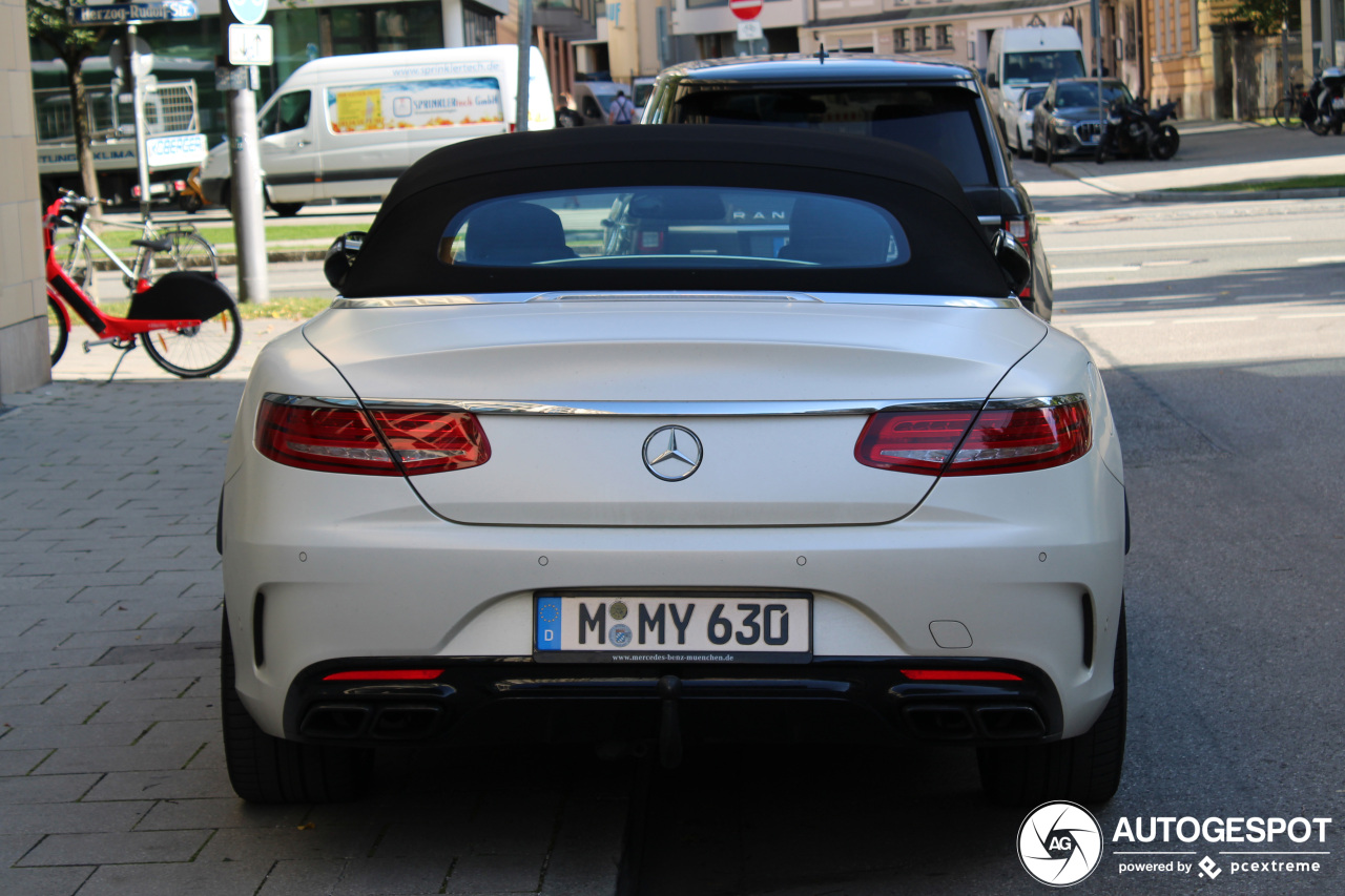 Mercedes-AMG S 63 Convertible A217