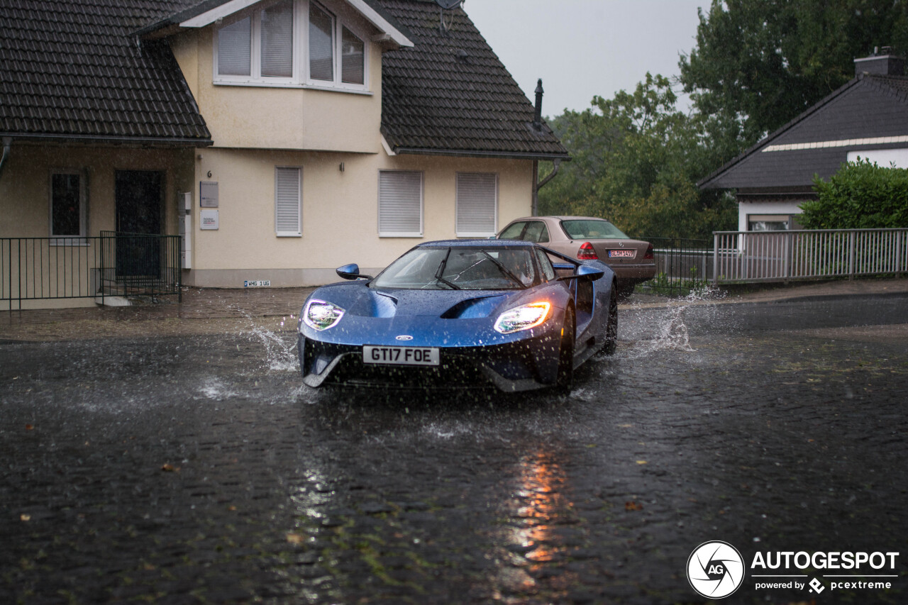 Ford GT 2017 kan ook dienst doen als boot