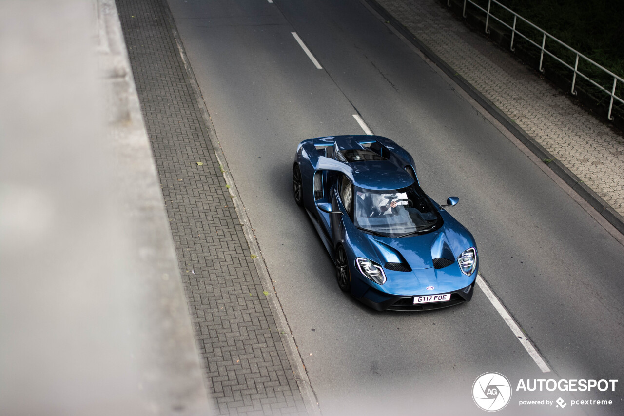 Ford GT 2017 kan ook dienst doen als boot