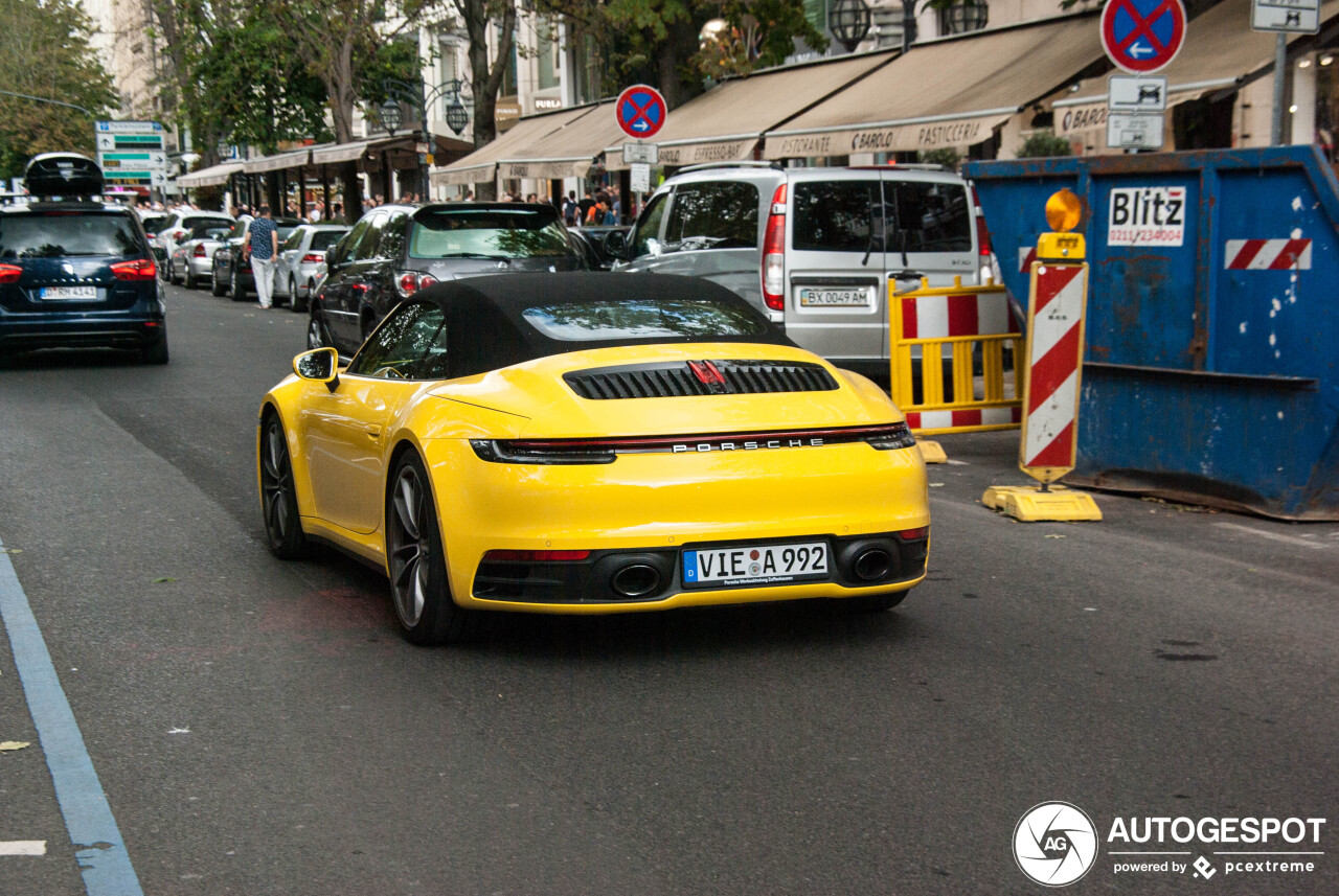 Porsche 992 Carrera S Cabriolet