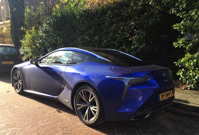 Lexus LC 500h Structural Blue Edition