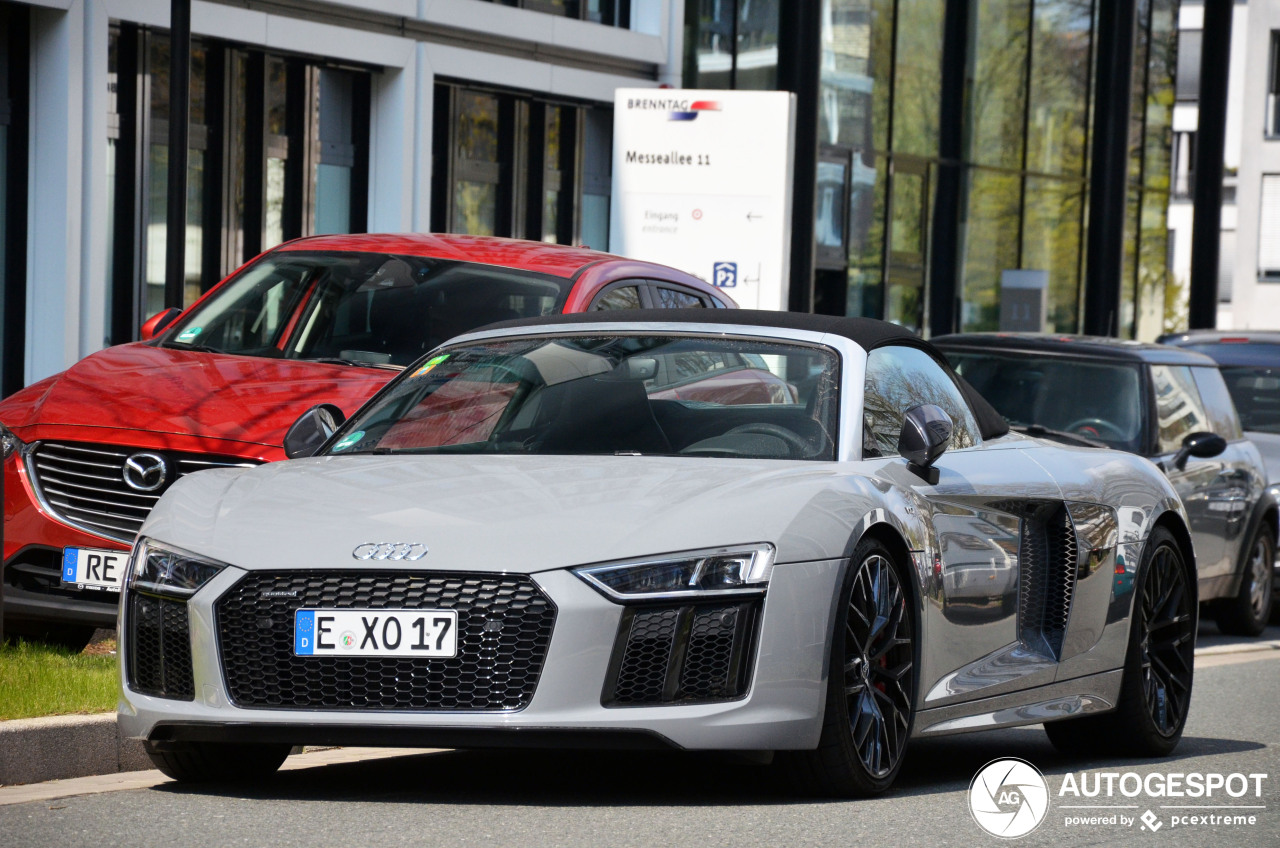 Audi R8 V10 Spyder 2016