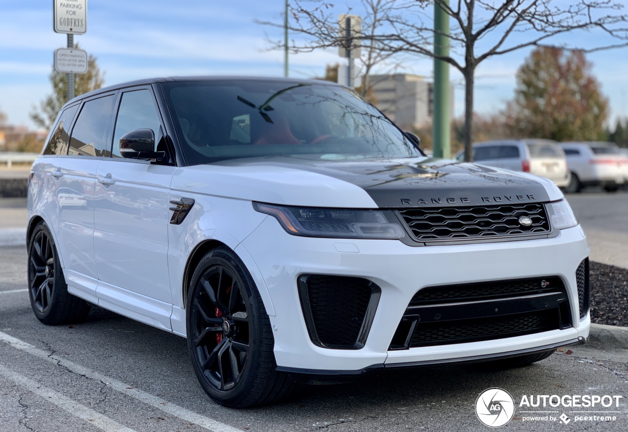 Land Rover Range Rover Sport SVR 2018 Carbon Edition