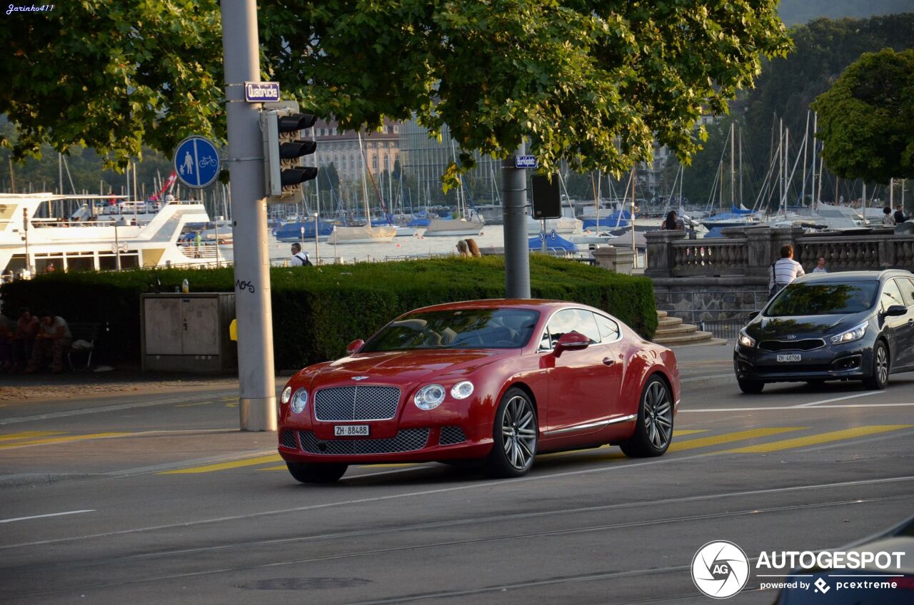 Bentley Continental GT Speed 2012