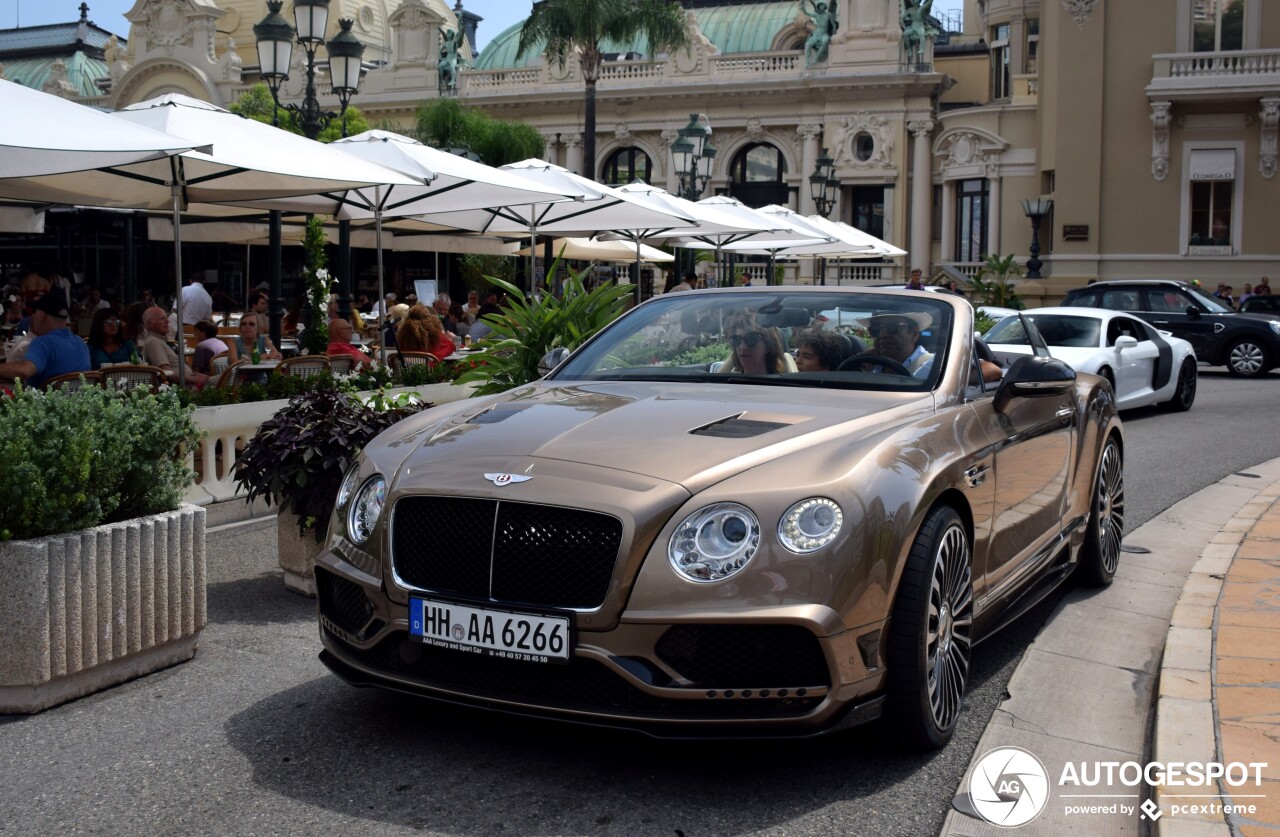 Bentley Mansory Continental GTC 2016