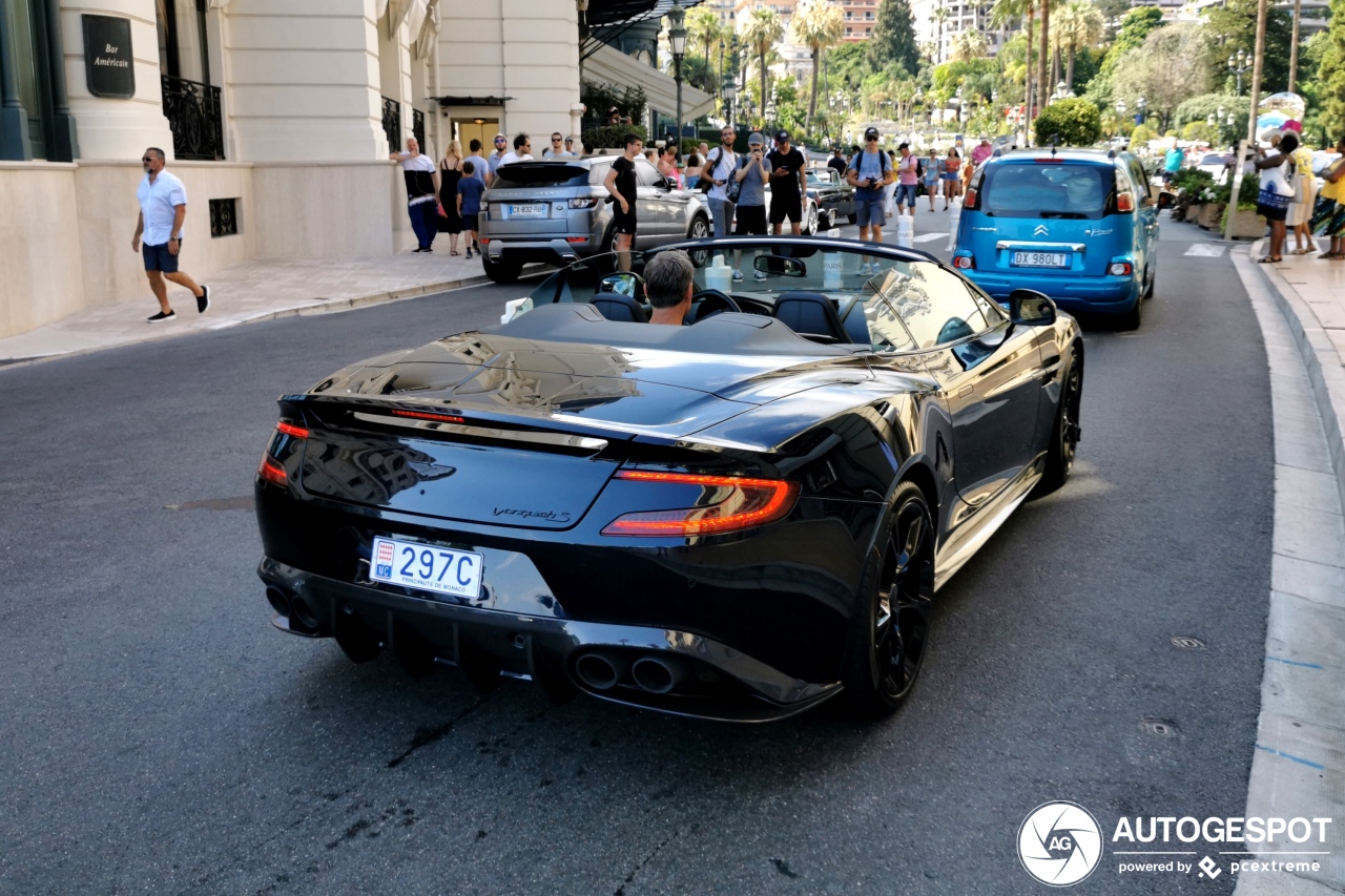 Aston Martin Vanquish S Volante 2017