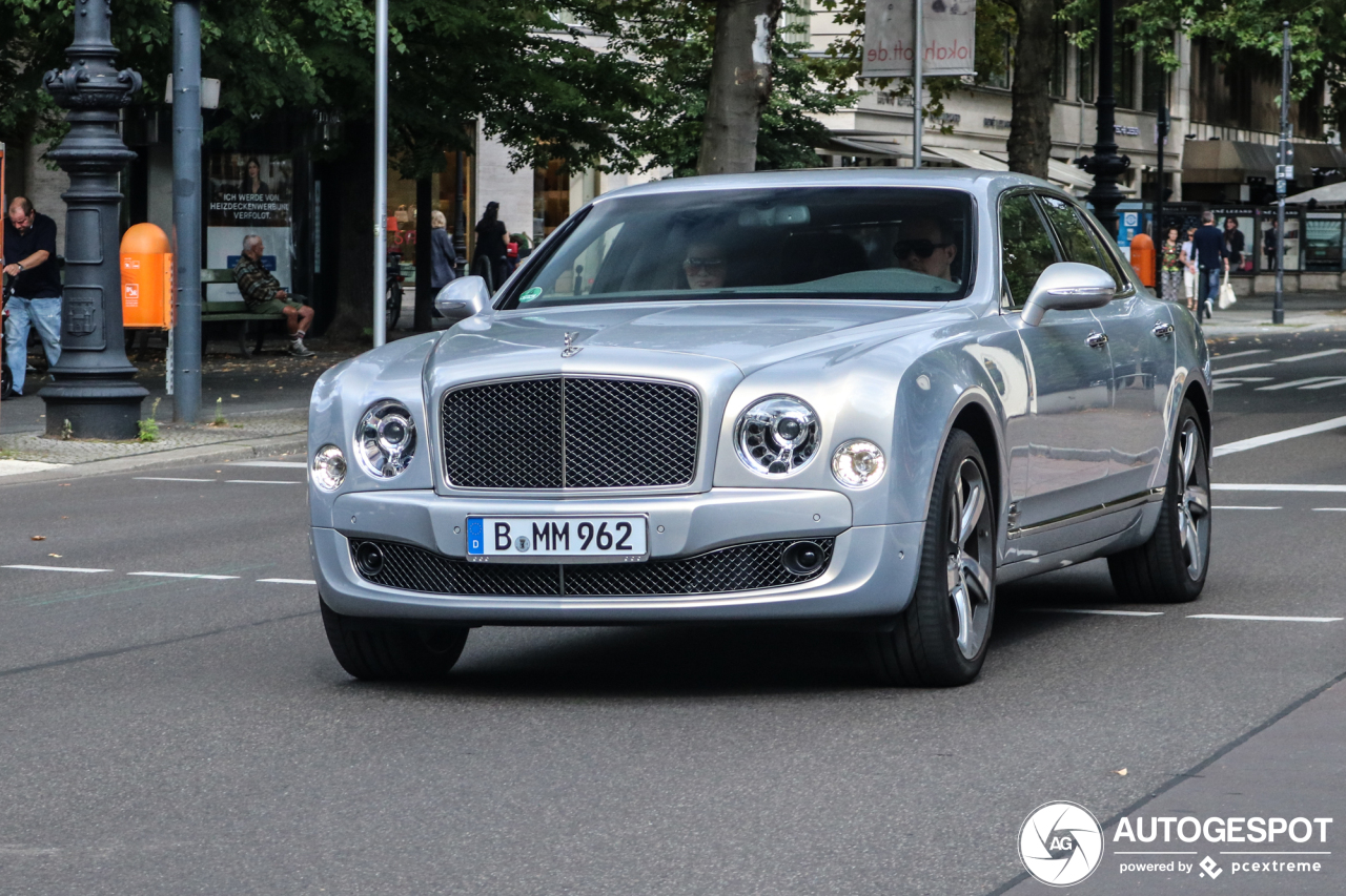 Bentley Mulsanne Speed 2015