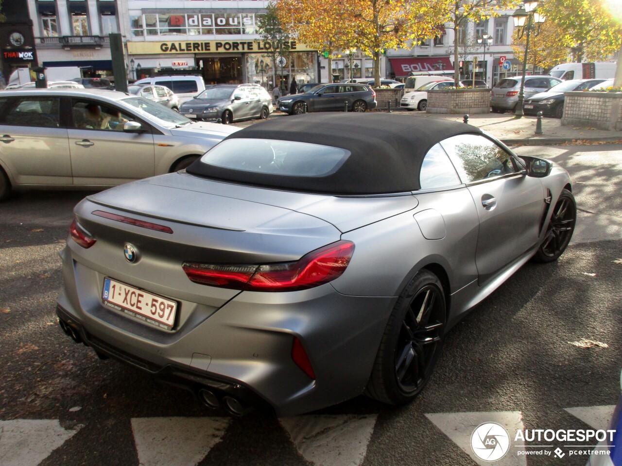 Primeur gespot: BMW M8 Convertible