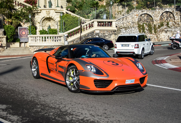 Porsche 918 Spyder Weissach Package