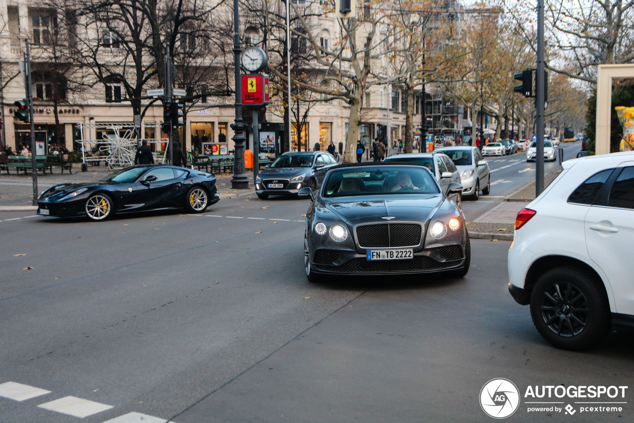 Bentley Continental GTC Speed 2016