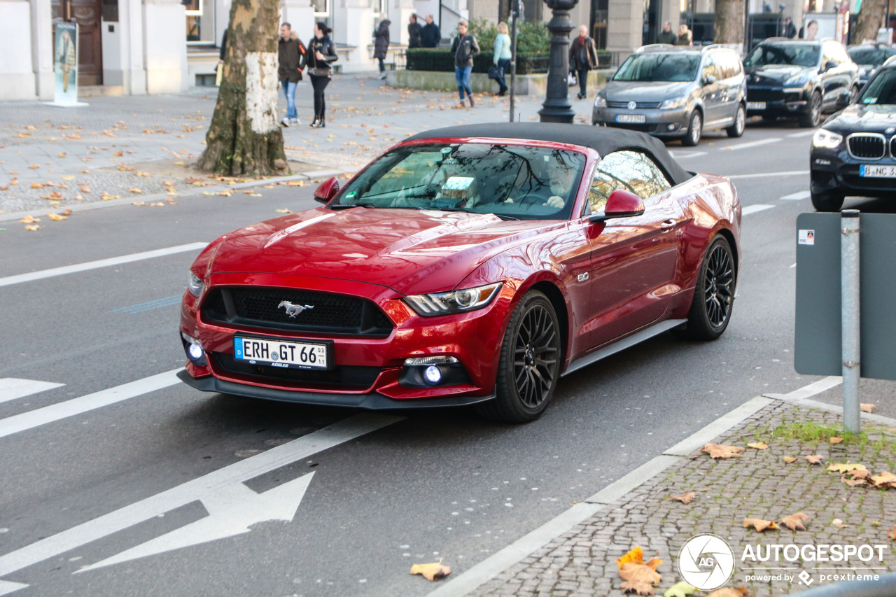 Ford Mustang GT Convertible 2015