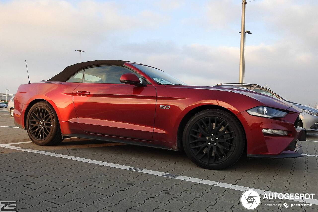 Ford Mustang GT Convertible 2018