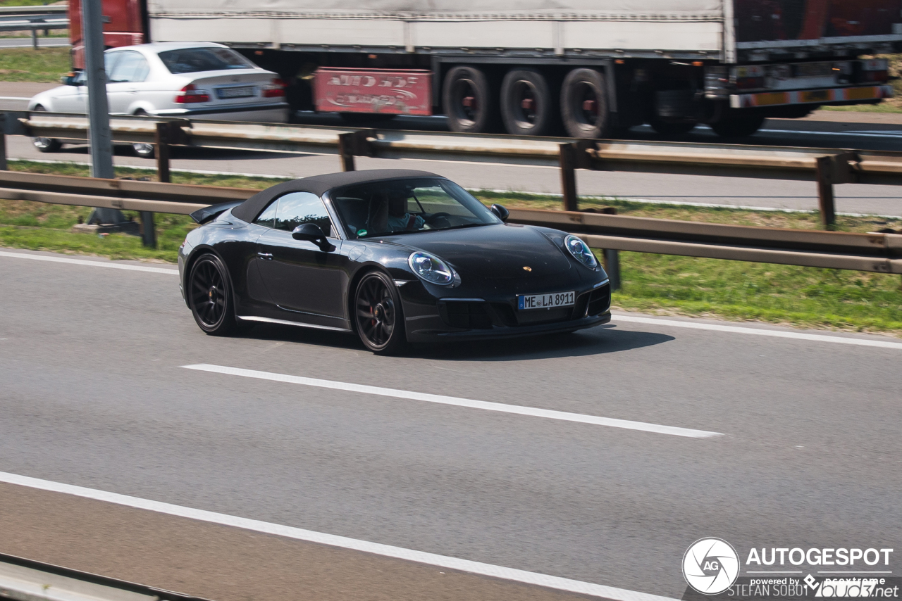 Porsche 991 Carrera GTS Cabriolet MkII