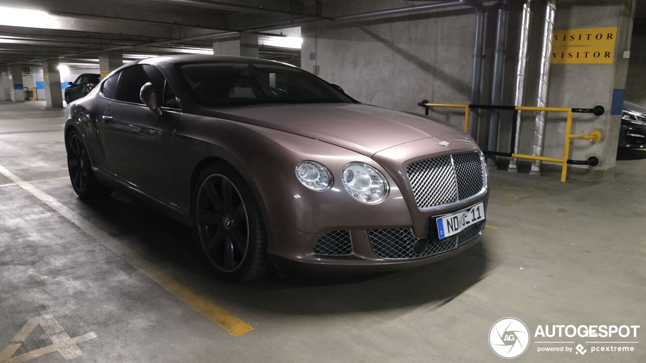 Bentley Continental GT Speed 2012