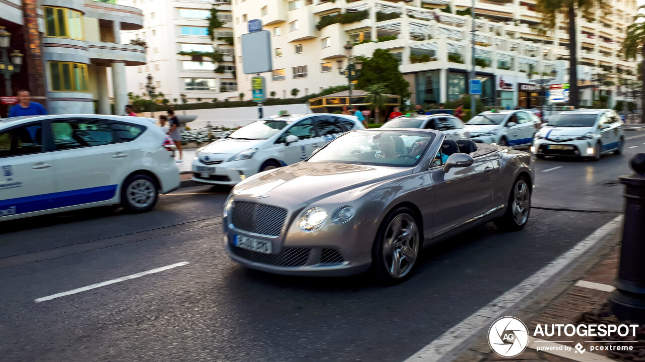 Bentley Continental GTC 2012