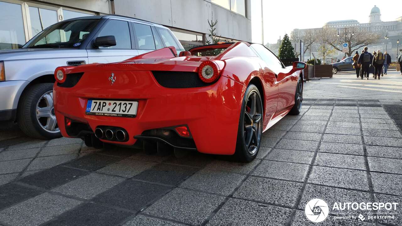 Ferrari 458 Spider