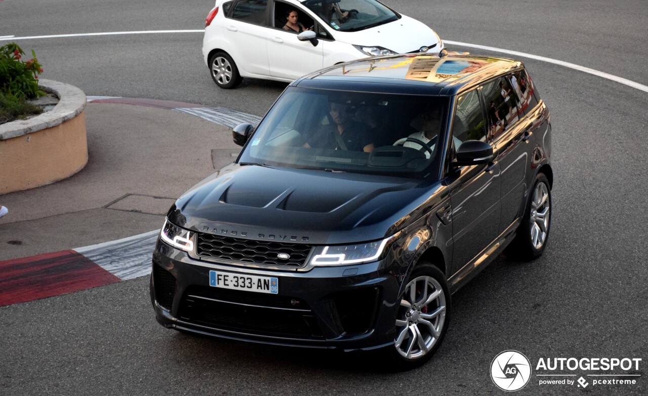 Land Rover Range Rover Sport SVR 2018