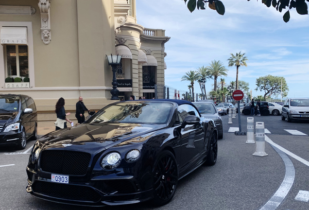 Bentley Continental Supersports Convertible 2018